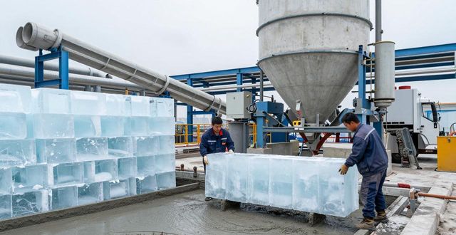 宝安降温冰块多少钱 良臣制冰厂报价
