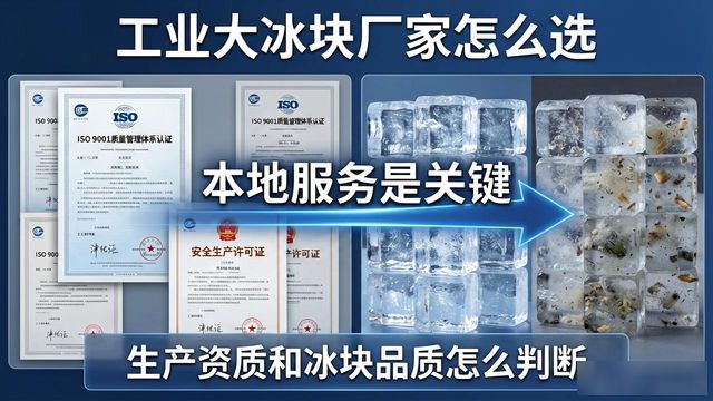 工业大冰块厂家怎么选？宝安本地服务是关键