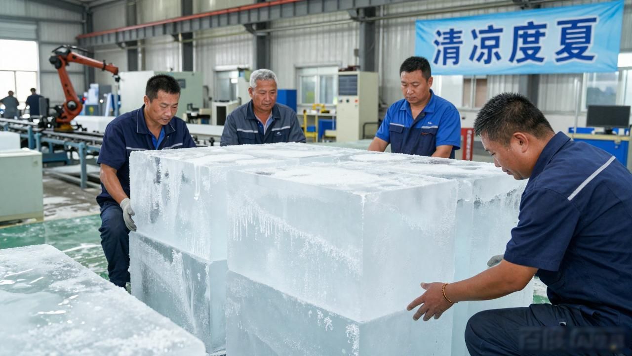 厂房车间降温冰块如何让宝安+工厂清凉度夏