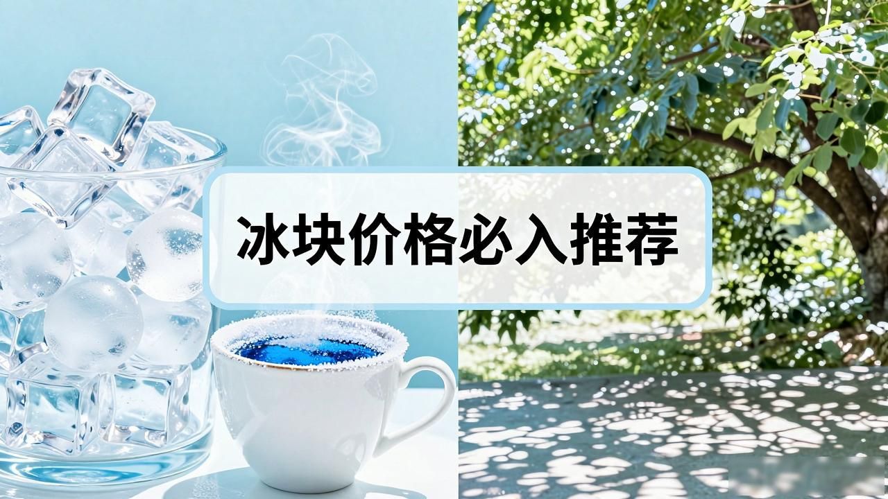 宝安冰块价格必入推荐——我的夏日降温宝藏清单