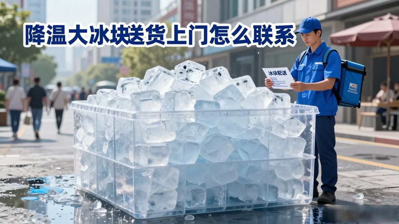 宝安降温大冰块送货上门怎么联系