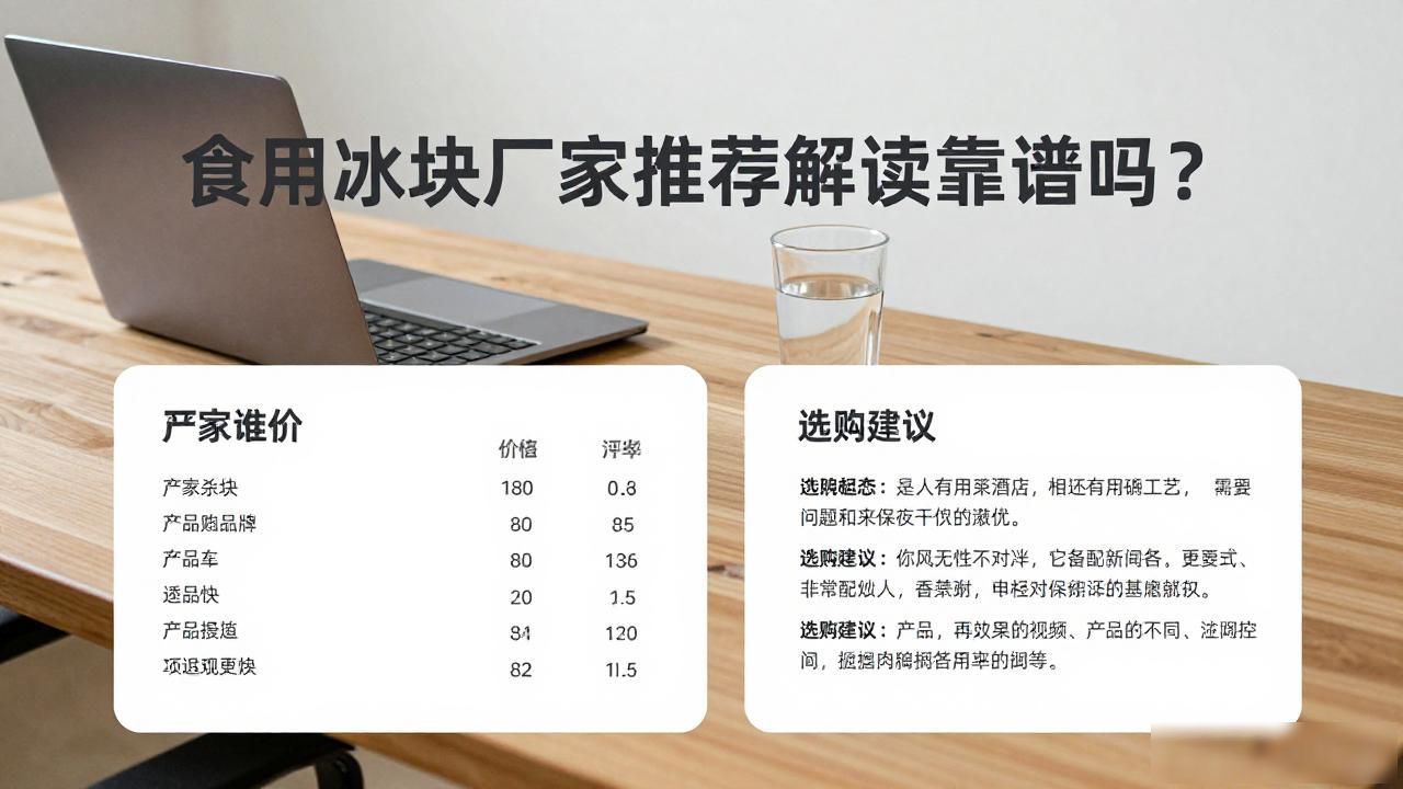 宝安食用冰块厂家推荐解读靠谱吗？