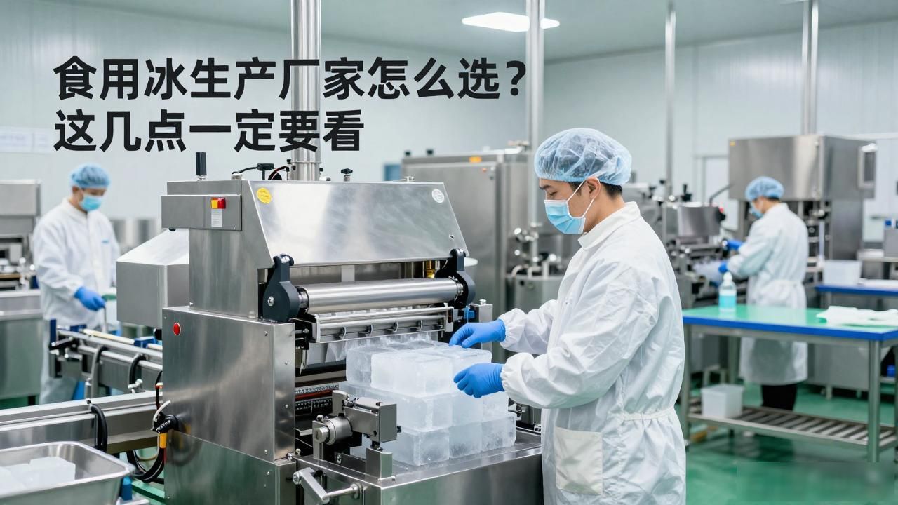 宝安食用冰生产厂家怎么选?这几点一定要看