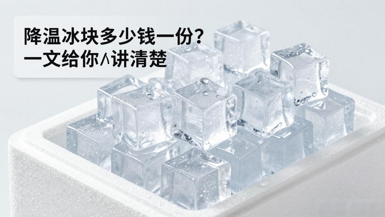 宝安降温冰块多少钱一份?一文给你讲清楚