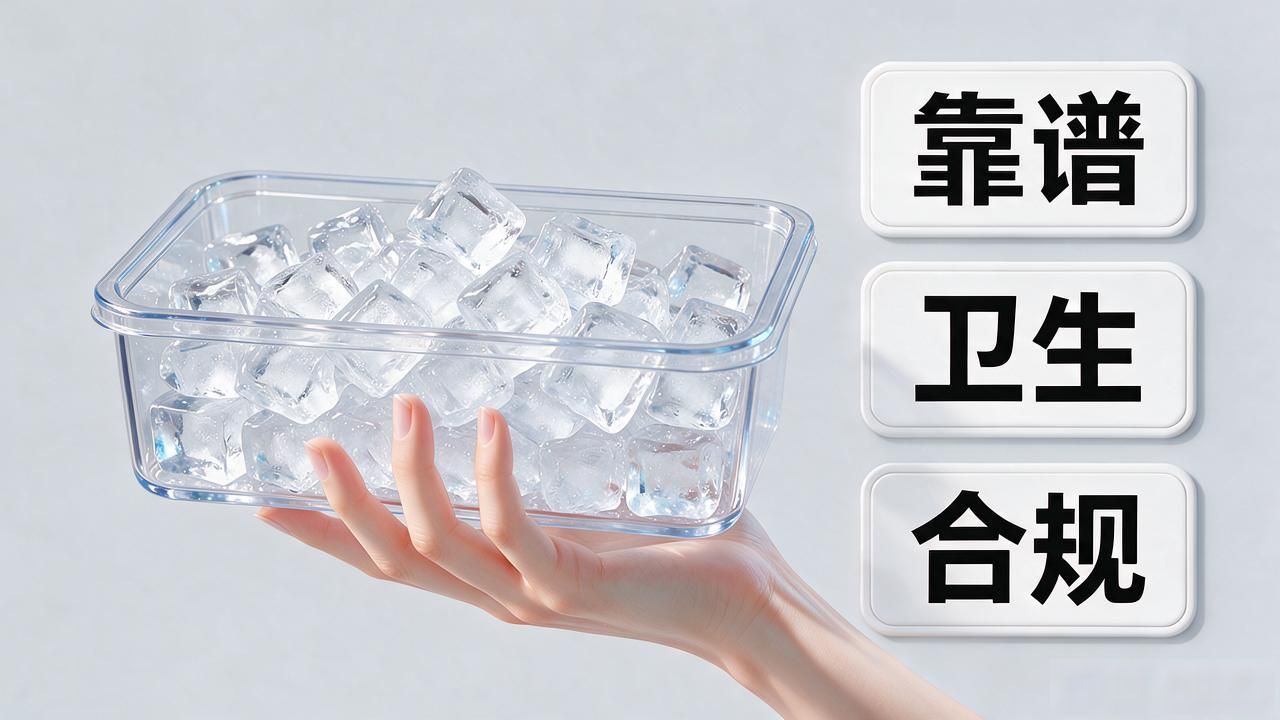 宝安食用冰块公司靠谱吗？挑厂就盯这3个硬指标