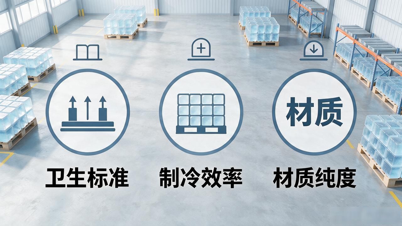 宝安工业冰块厂家怎么挑？记住这3个硬指标别踩坑